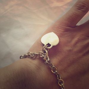 Silver Heart Bracelet